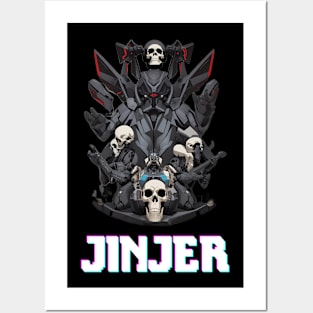 Jinjer Posters and Art